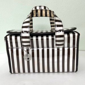 Henri Bendel Vintage Iconic Stripe Makeup Case